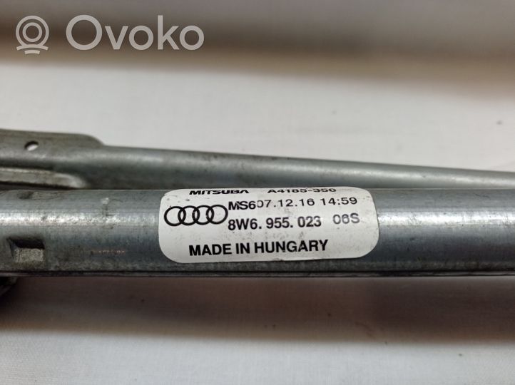 Audi A4 S4 B9 Tringlerie et moteur d'essuie-glace avant 8W6955199