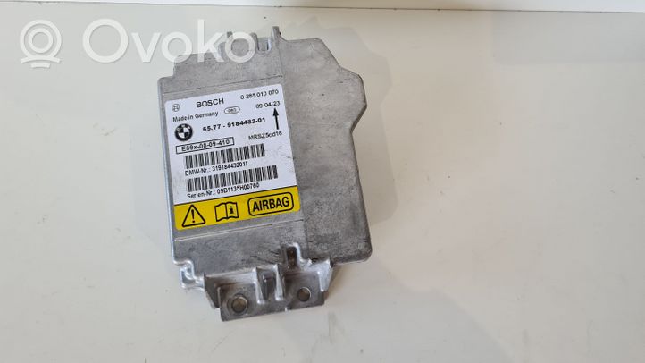 BMW 1 E81 E87 Sterownik / Moduł Airbag 9184432