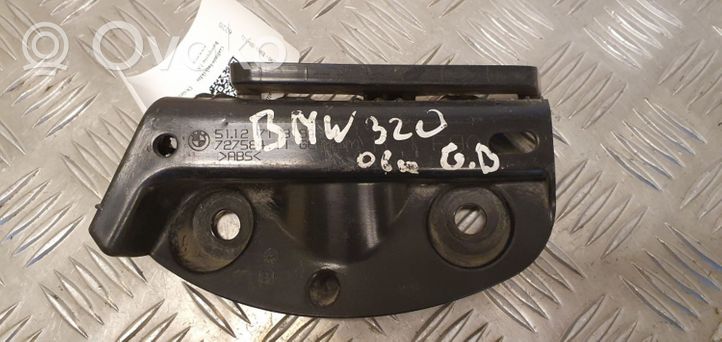 BMW 3 E90 E91 Staffa di rinforzo montaggio del paraurti posteriore 51127118194