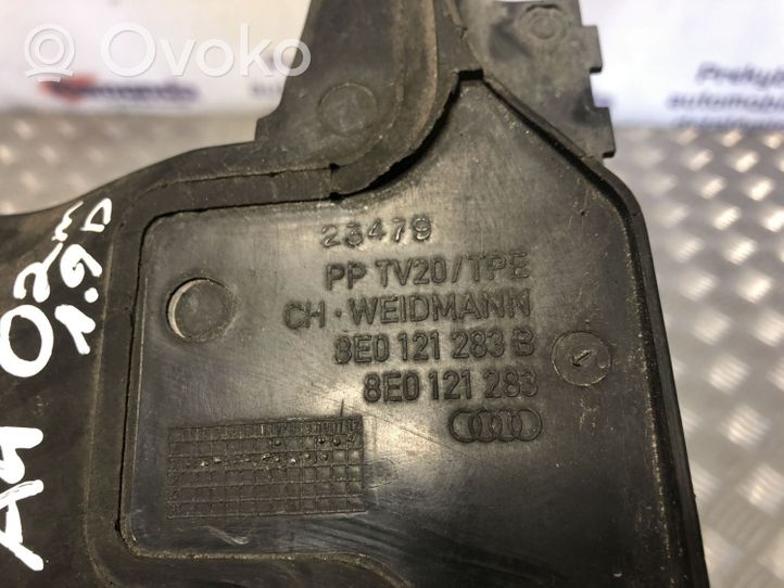 Audi A4 S4 B6 8E 8H Välijäähdyttimen ilmanohjauksen ilmakanava 8E0121283