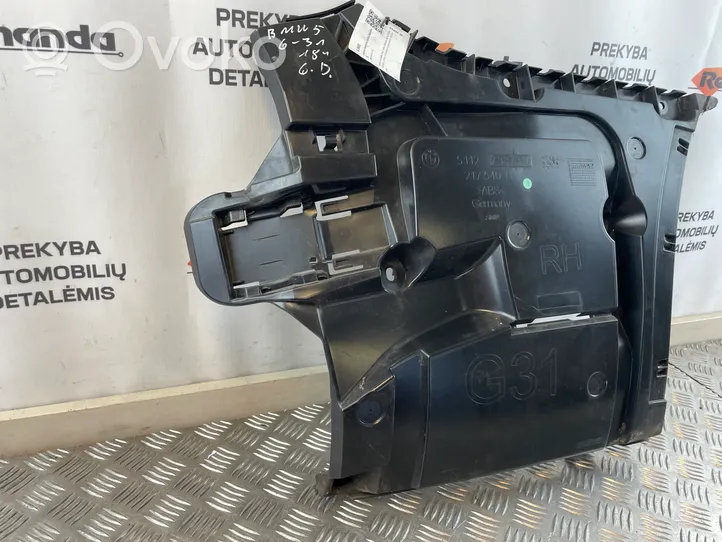 BMW 5 G30 G31 Staffa angolare del supporto di montaggio del paraurti 51127387316