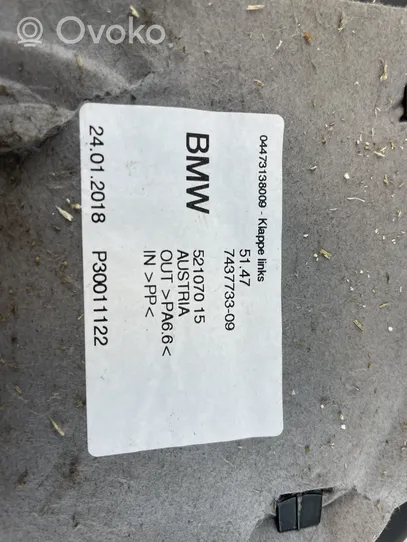 BMW 5 G30 G31 Garniture panneau latérale du coffre 7437733