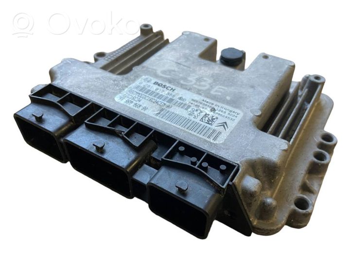 Citroen C3 Kit centralina motore ECU e serratura 9666986880