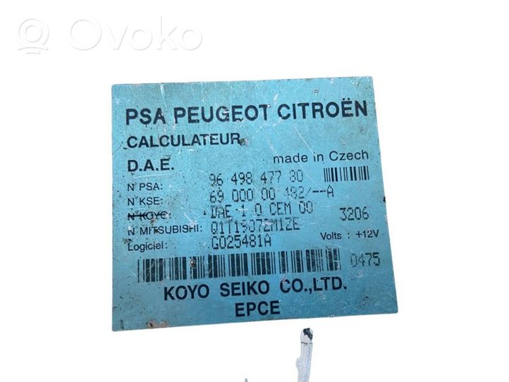 Citroen C3 Moduł / Sterownik wspomagania kierownicy 9649847780