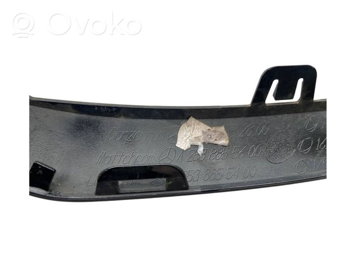 Mercedes-Benz GLC X253 C253 Rear bumper trim bar molding A2538855600