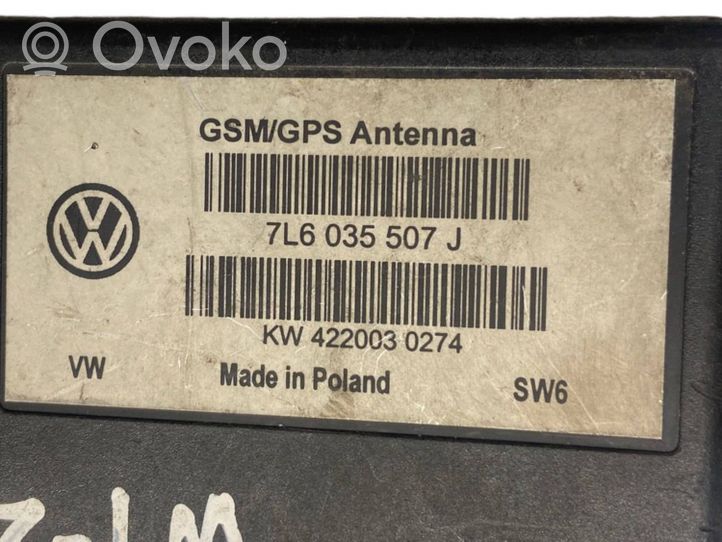 Volkswagen Touareg I Navigacijos (GPS) valdymo blokas 7L6035507J