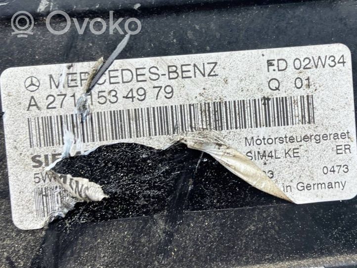 Mercedes-Benz C W203 Dzinēja vadības bloks A2711534979