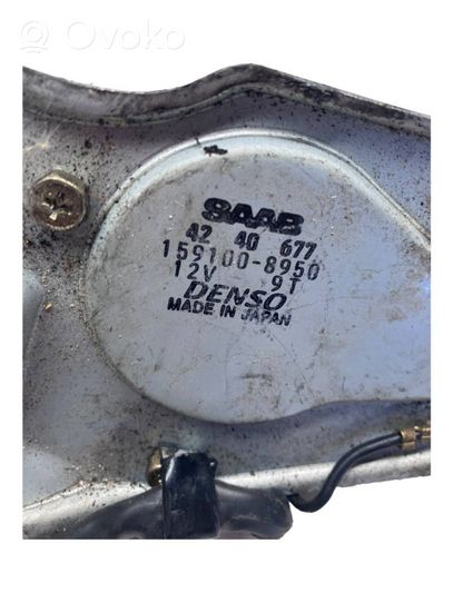 Saab 9-3 Ver1 Moteur d'essuie-glace arrière 4240677