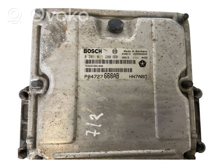 Chrysler Voyager Sterownik / Moduł ECU 0281011280