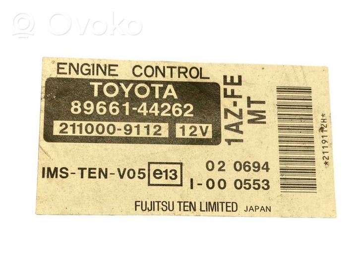 Toyota Avensis Verso Moottorin ohjainlaite/moduuli 8966144262