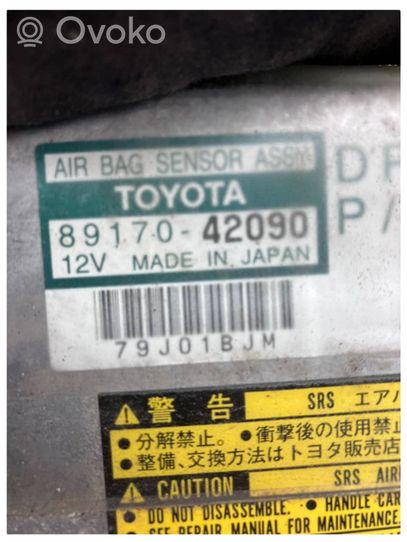 Toyota RAV 4 (XA30) Sterownik / Moduł Airbag 8917042090