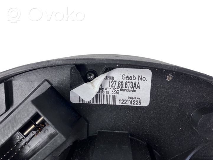 Saab 9-3 Ver2 Leva/interruttore dell’indicatore di direzione e tergicristallo 12769673AA