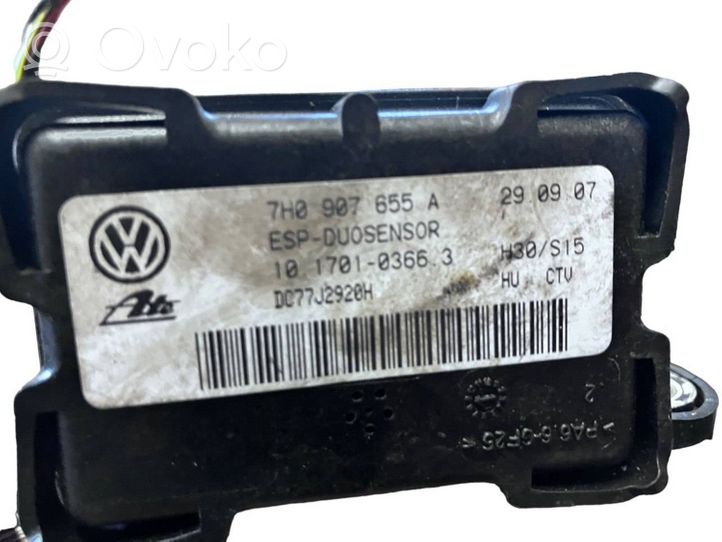 Volkswagen Golf V Czujnik przyspieszenia ESP 7H0907655A