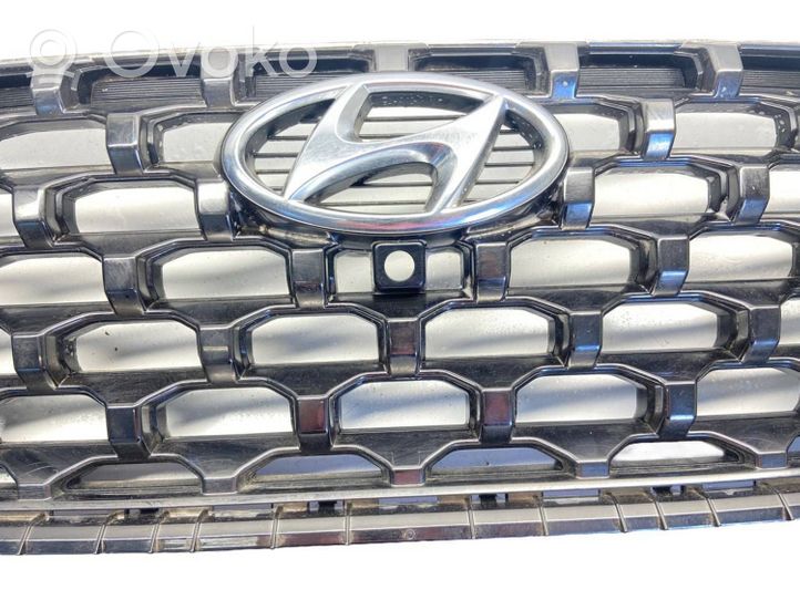 Hyundai Santa Fe Grille calandre supérieure de pare-chocs avant 86352S1610