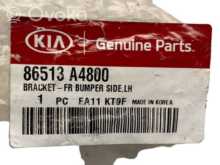 KIA Carens III Front bumper mounting bracket 86513A4800