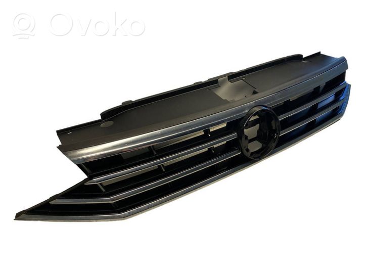 Volkswagen PASSAT B8 Maskownica / Grill / Atrapa górna chłodnicy 3G0853653N