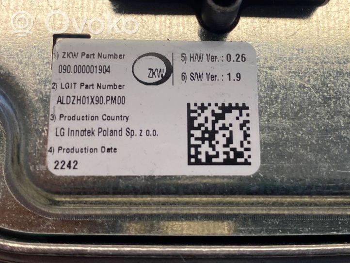 Citroen C5 Aircross Modulo di controllo ballast LED ALDZH01X90