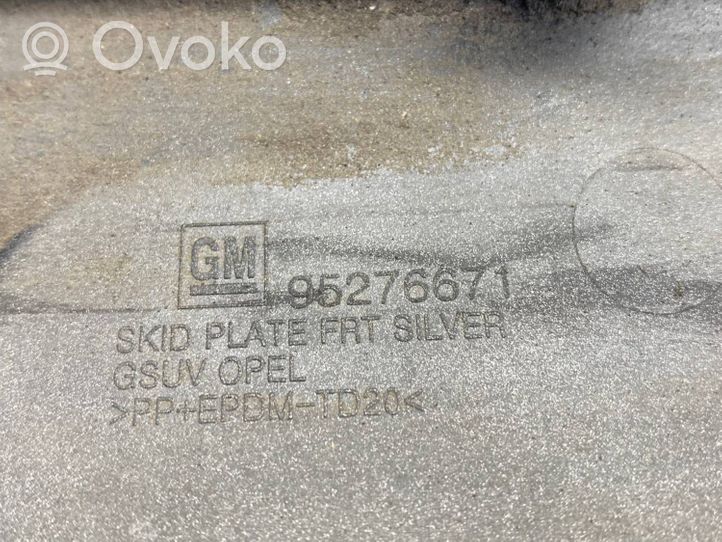 Opel Mokka Front bumper splitter molding 95276671