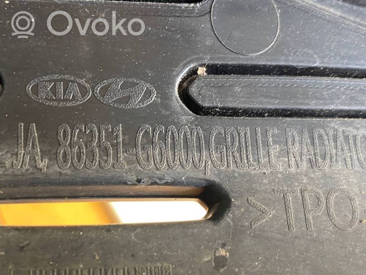 KIA Picanto Maskownica / Grill / Atrapa górna chłodnicy 86351G6000