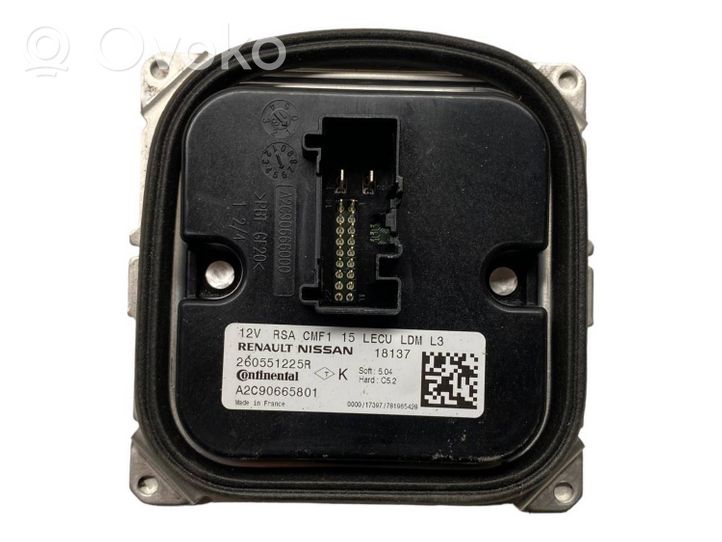 Renault Talisman Module de ballast de phare Xenon 260551225R