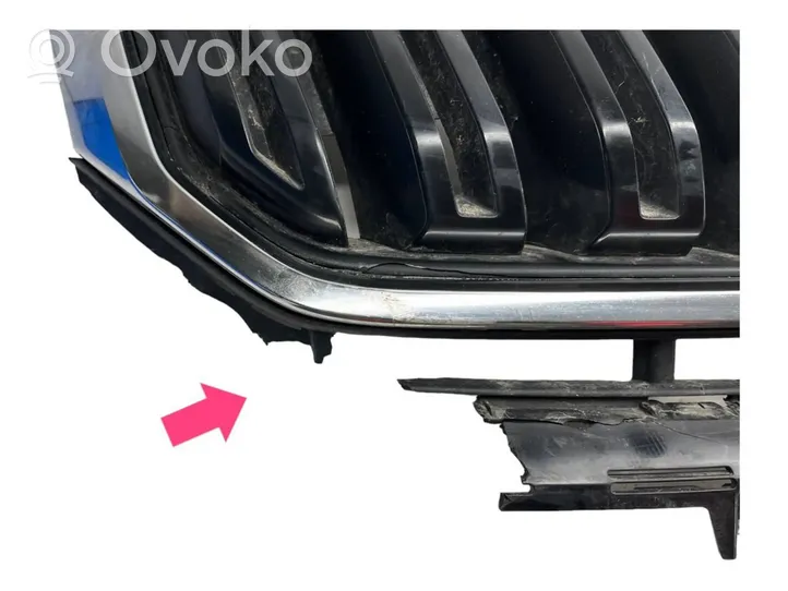 Skoda Kodiaq Grotelės viršutinės 565853653B