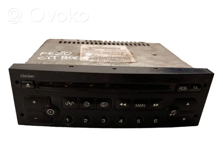 Citroen C3 Unidad delantera de radio/CD/DVD/GPS 96552632XT