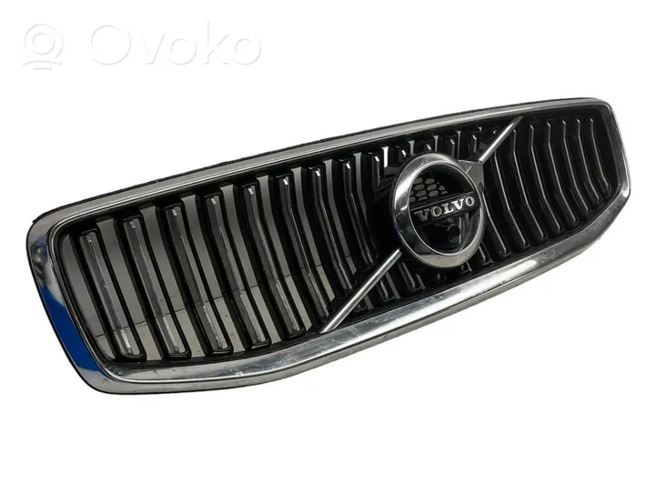 Volvo S60 Griglia superiore del radiatore paraurti anteriore 32132227