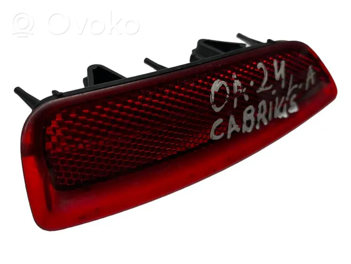 Opel Astra H Rear tail light reflector 13158075