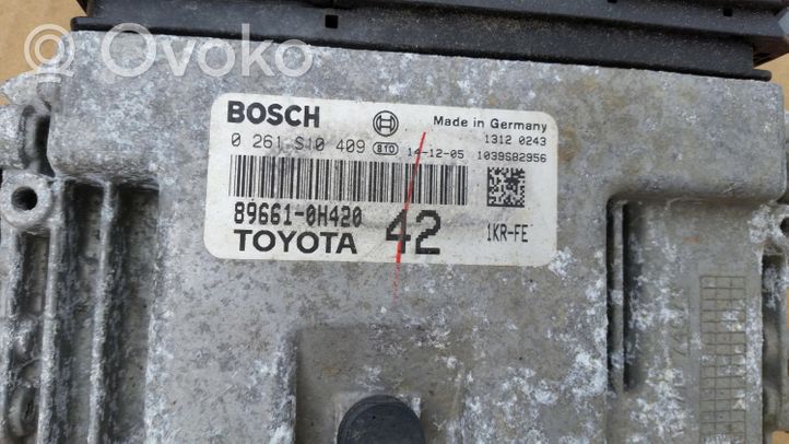 Toyota Aygo AB40 Komputer / Sterownik ECU silnika 