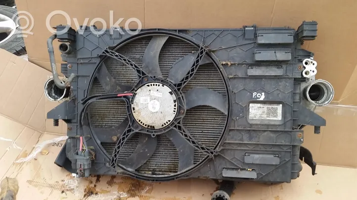 Volkswagen Multivan T5 Dzesēšanas šķidruma radiators 7E0121207B