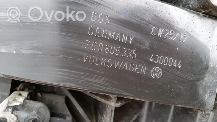 Volkswagen Crafter Radiatorių panelė (televizorius) 7C0805335