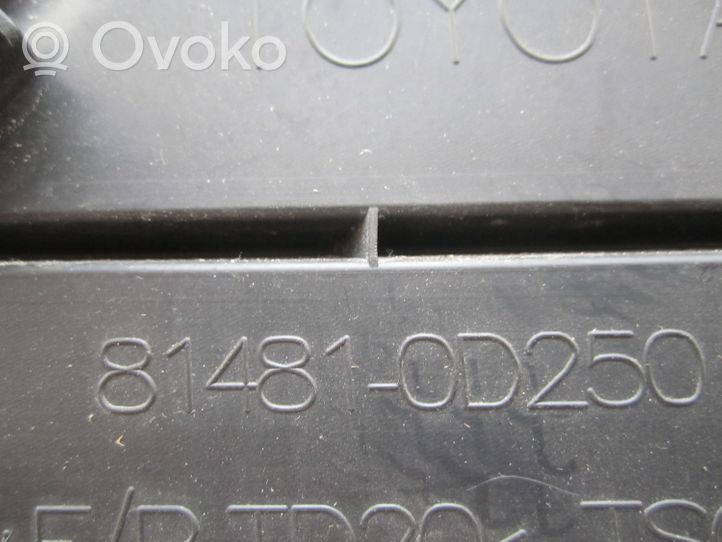 Toyota Yaris Grille inférieure de pare-chocs avant 814810D250
