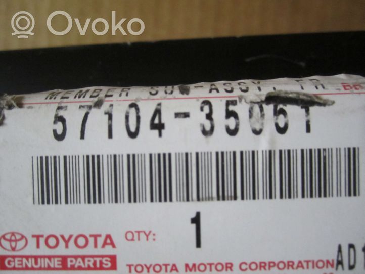 Toyota Land Cruiser (J150) Pannello di fondo di supporto del radiatore 