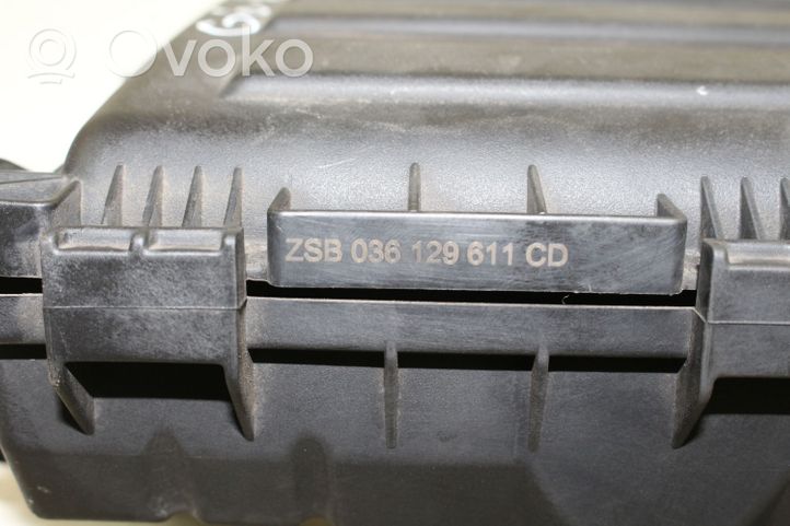 Volkswagen Golf VI Caja del filtro de aire 036129620H
