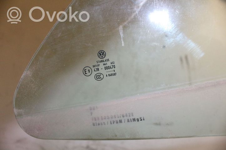 Volkswagen Eos Rear side window/glass 1Q0845042F