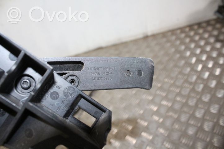 Volkswagen Tiguan Variklio dangčio (kapoto) rankenėlė 1J1823533C