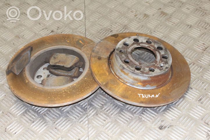 Volkswagen Touran II Rear brake disc 