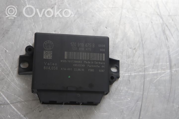 Skoda Yeti (5L) Unité de commande, module PDC aide au stationnement 1Z0919475B