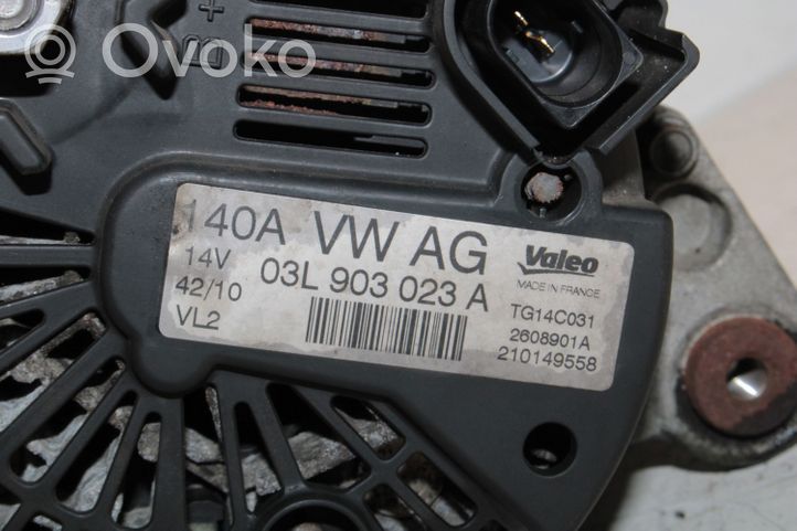 Volkswagen Touran II Generaattori/laturi 03L903023A