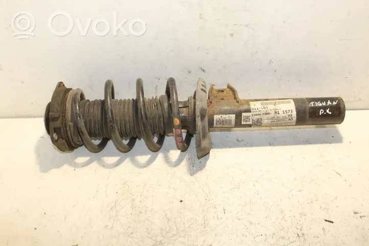 Volkswagen Tiguan Front shock absorber with coil spring 5N0412021HE
