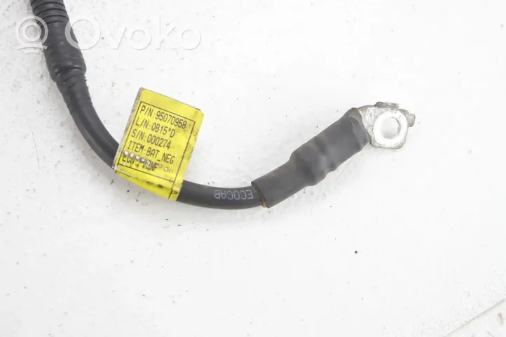 Opel Mokka Câble négatif masse batterie 13306650