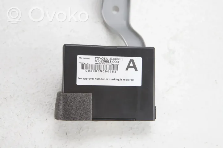 Toyota Auris E180 Centralina/modulo immobilizzatore 89784-02071