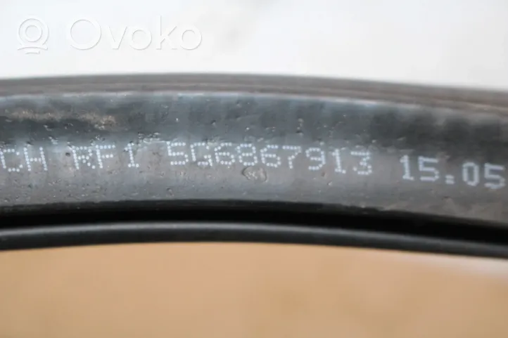 Volkswagen Golf VII Rear door rubber seal (on body) 5G6867913