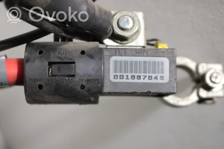 BMW 5 E39 Câble de batterie positif 