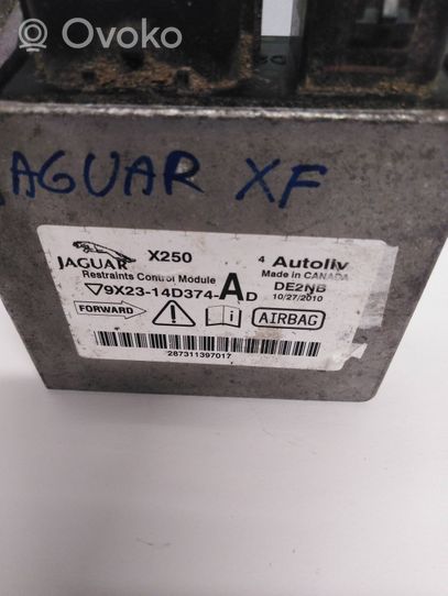 Jaguar XF Sterownik / Moduł Airbag 9X2314D374A