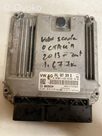 Skoda Octavia Mk2 (1Z) Sterownik / Moduł ECU 04L907309B