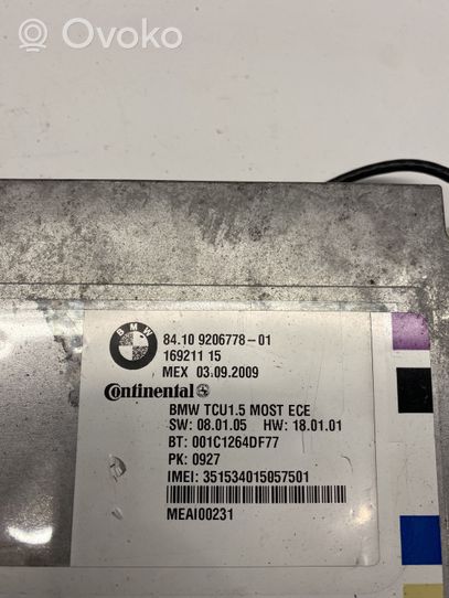 BMW 7 E65 E66 Module unité de contrôle Bluetooth 16921115