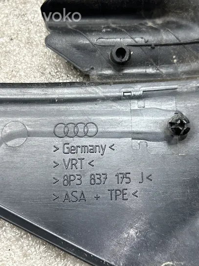 Audi A3 S3 8P Inne części wnętrza samochodu 8P3837175J