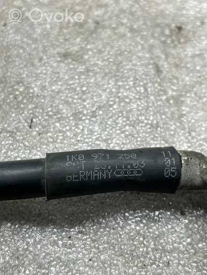 Audi A3 S3 8P Negative earth cable (battery) 1K0971250