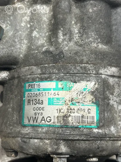 Audi A3 S3 8P Ilmastointilaitteen kompressorin pumppu (A/C) 1K0820803G